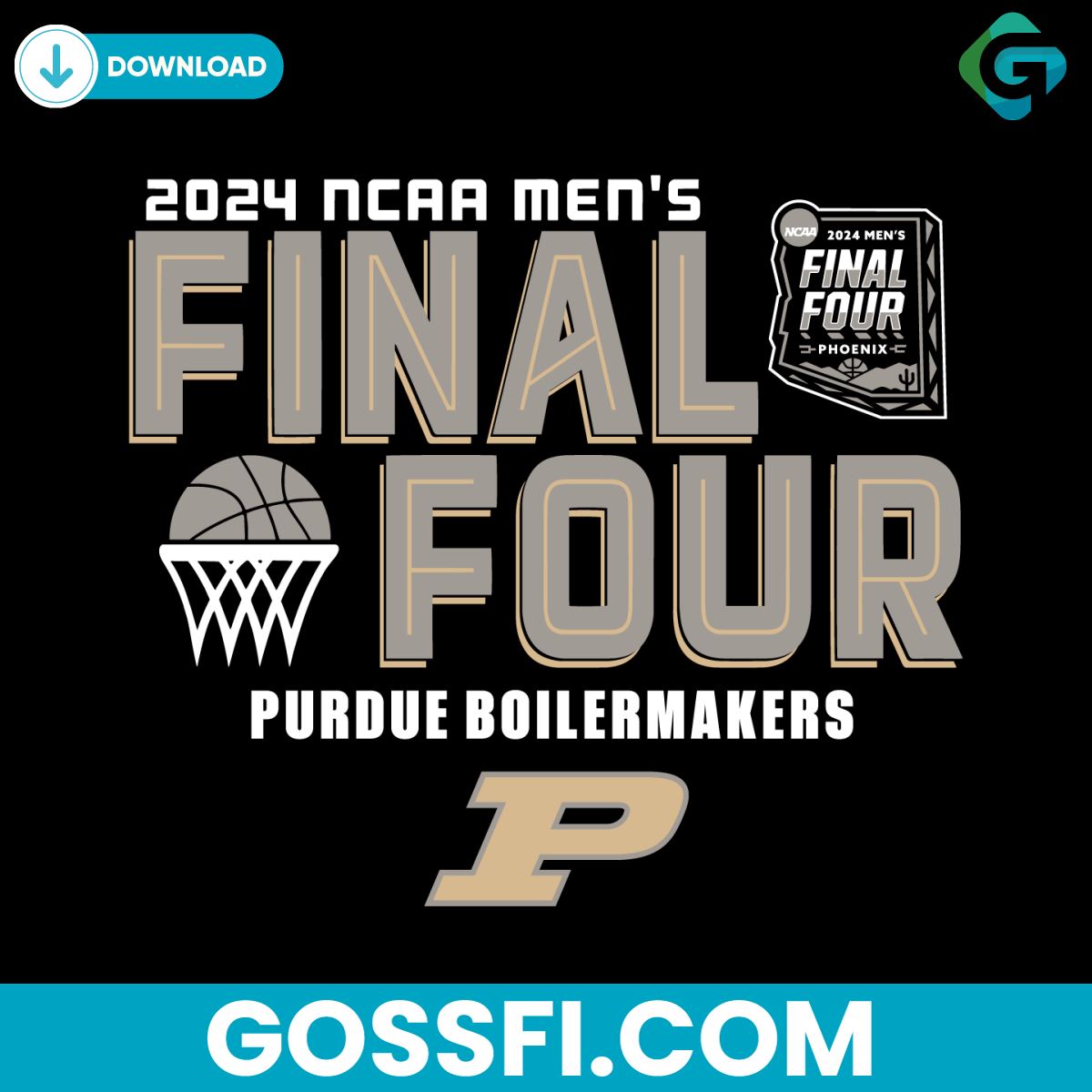 final-4-purdue-boilermakers-2024-ncaa-mens-svg