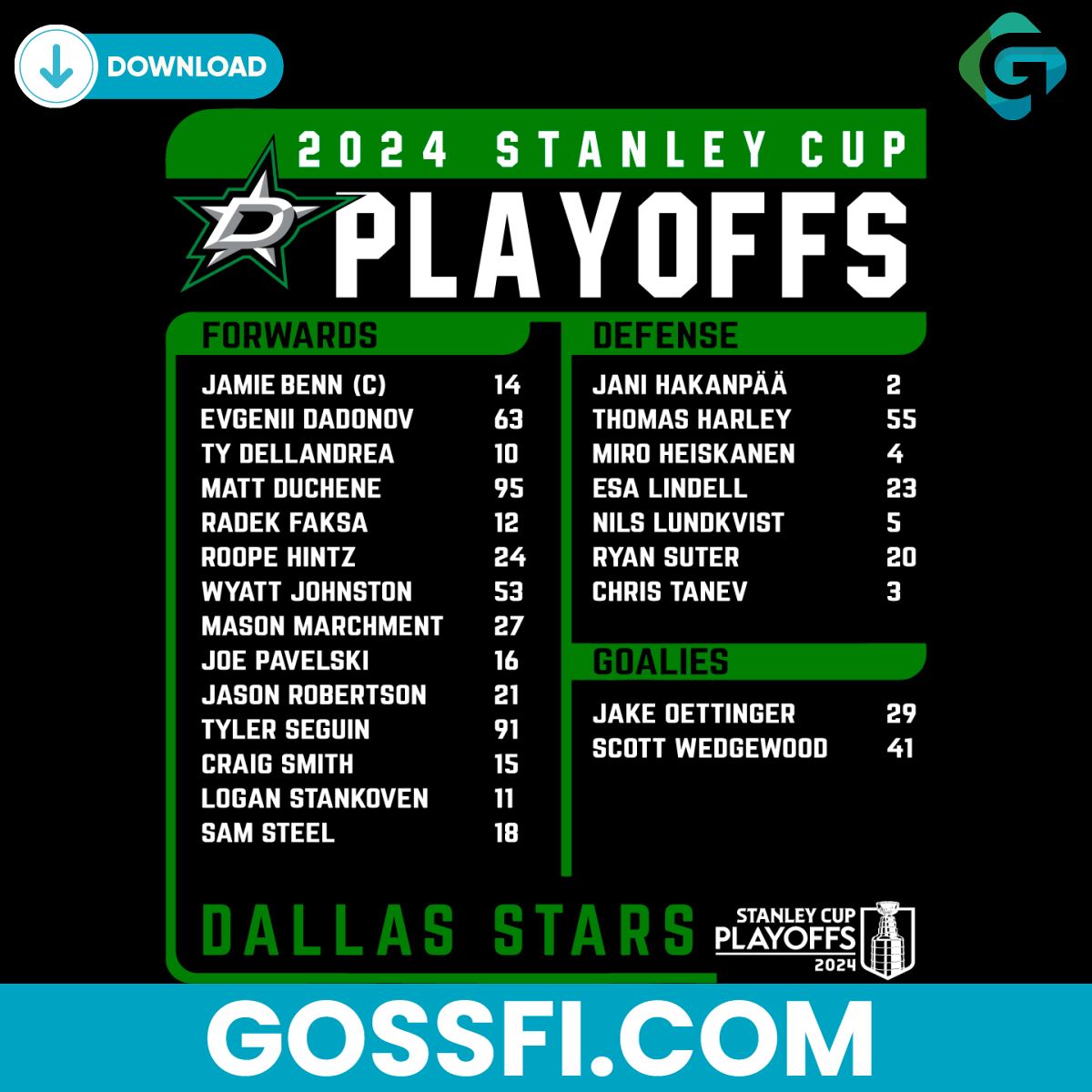 dallas-stars-2024-stanley-cup-playoffs-nhl-team-svg