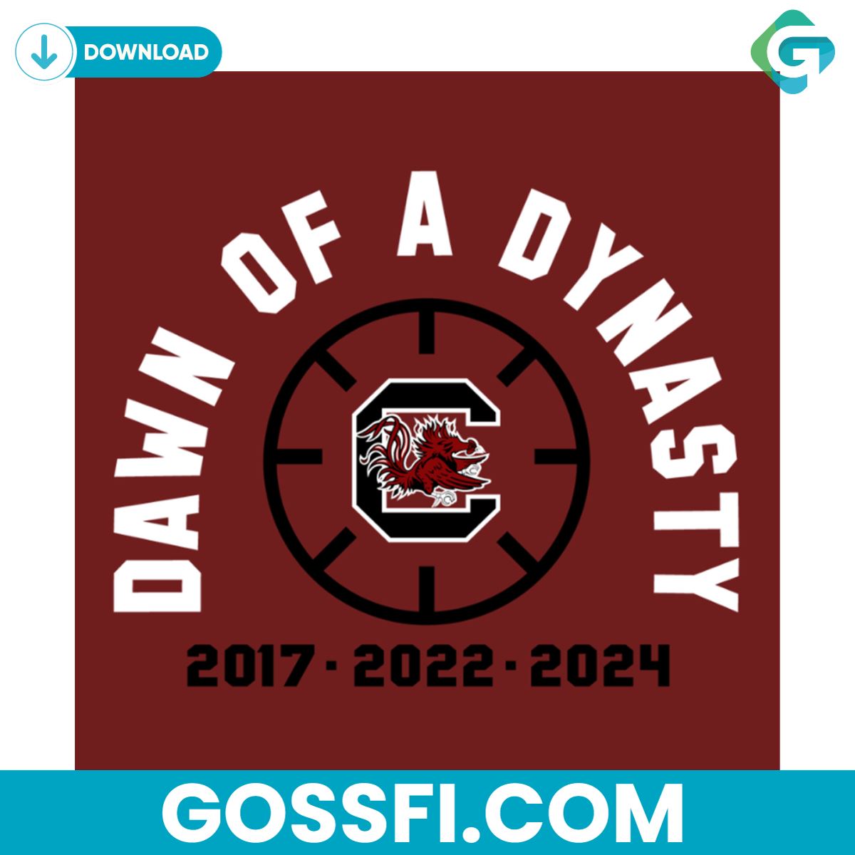 south-carolina-womens-basketball-dawn-of-a-dynasty-svg
