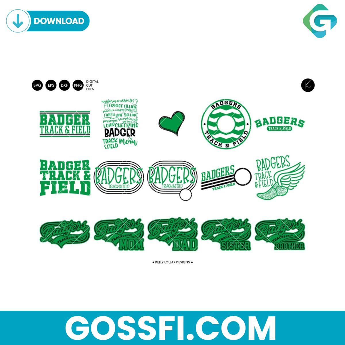 badgers-track-svg-digital-download