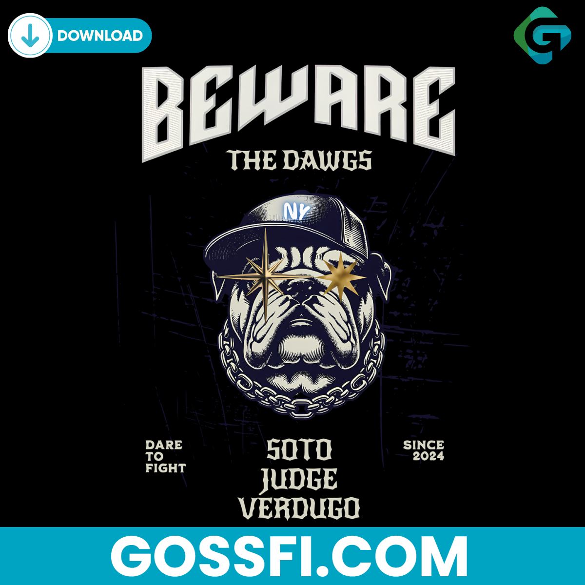 beware-the-dawgs-new-york-yankees-baseball-png