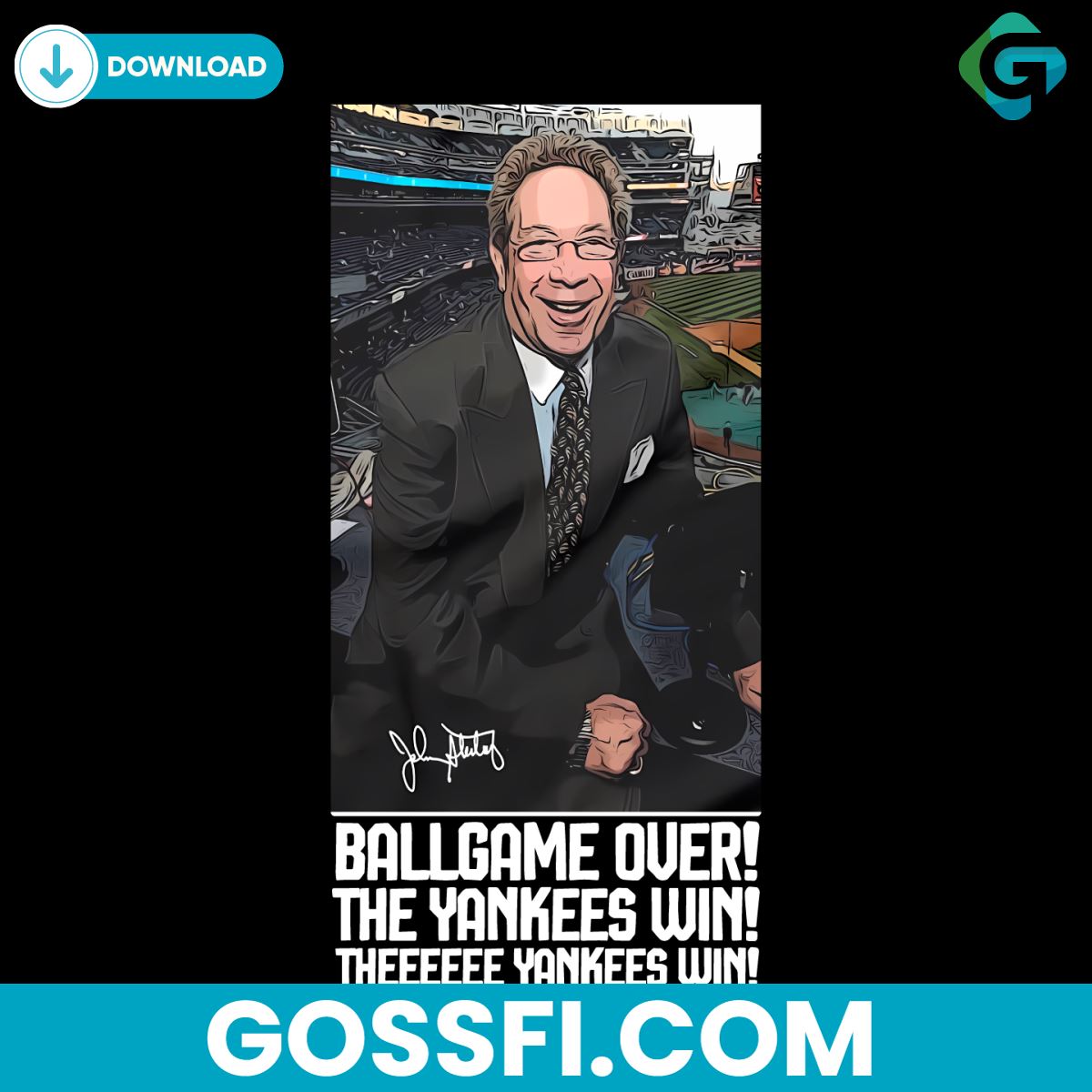 ballgame-is-over-the-yankees-win-john-sterling-forever-png
