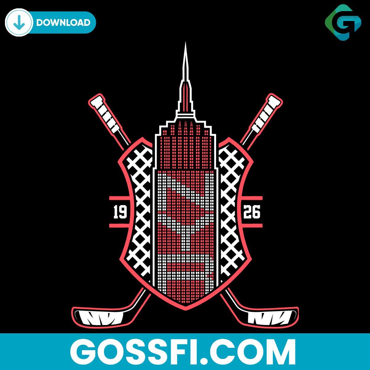 hockey-new-york-rangers-rep-empire-state-svg