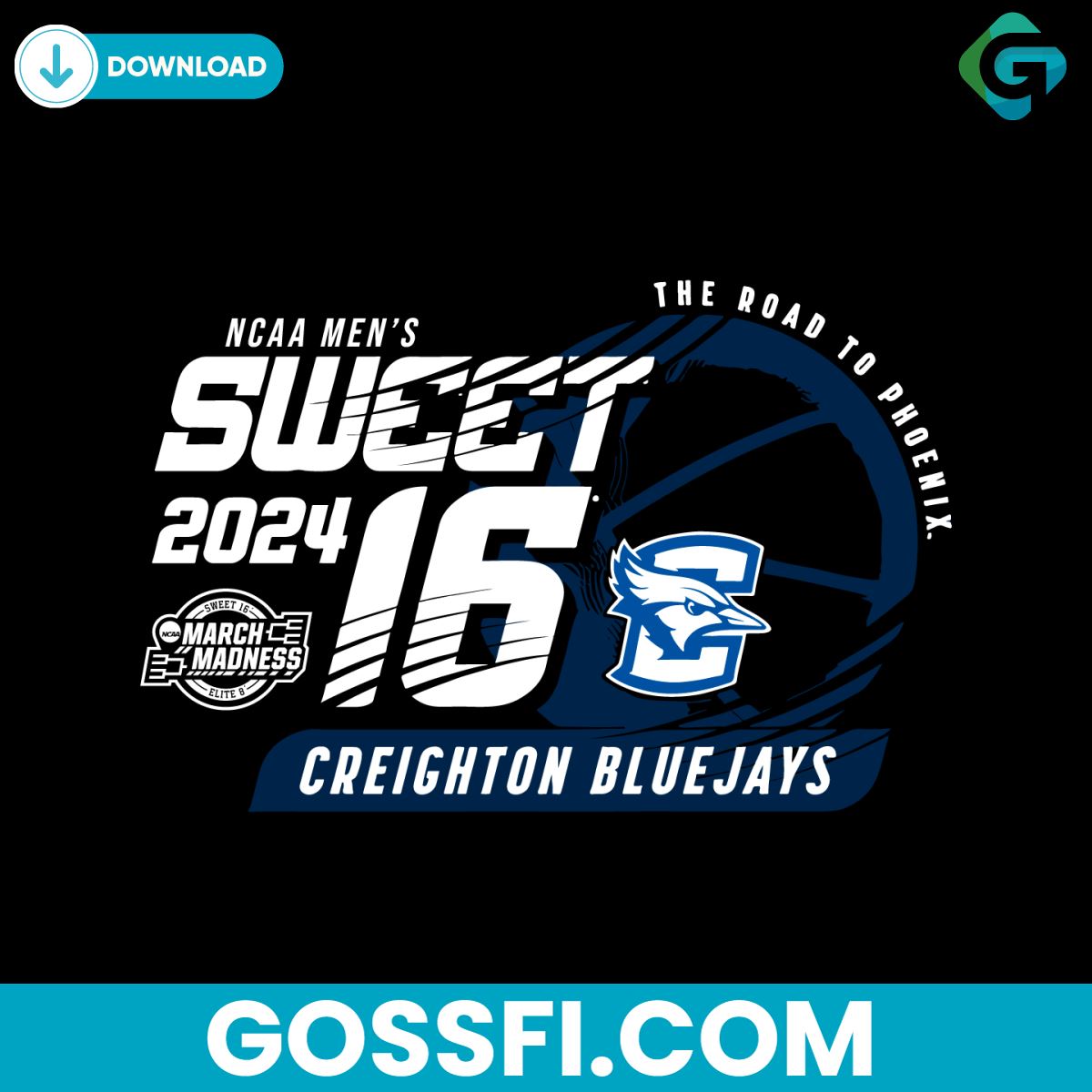 creighton-mens-basketball-2024-ncaa-sweet-16-svg