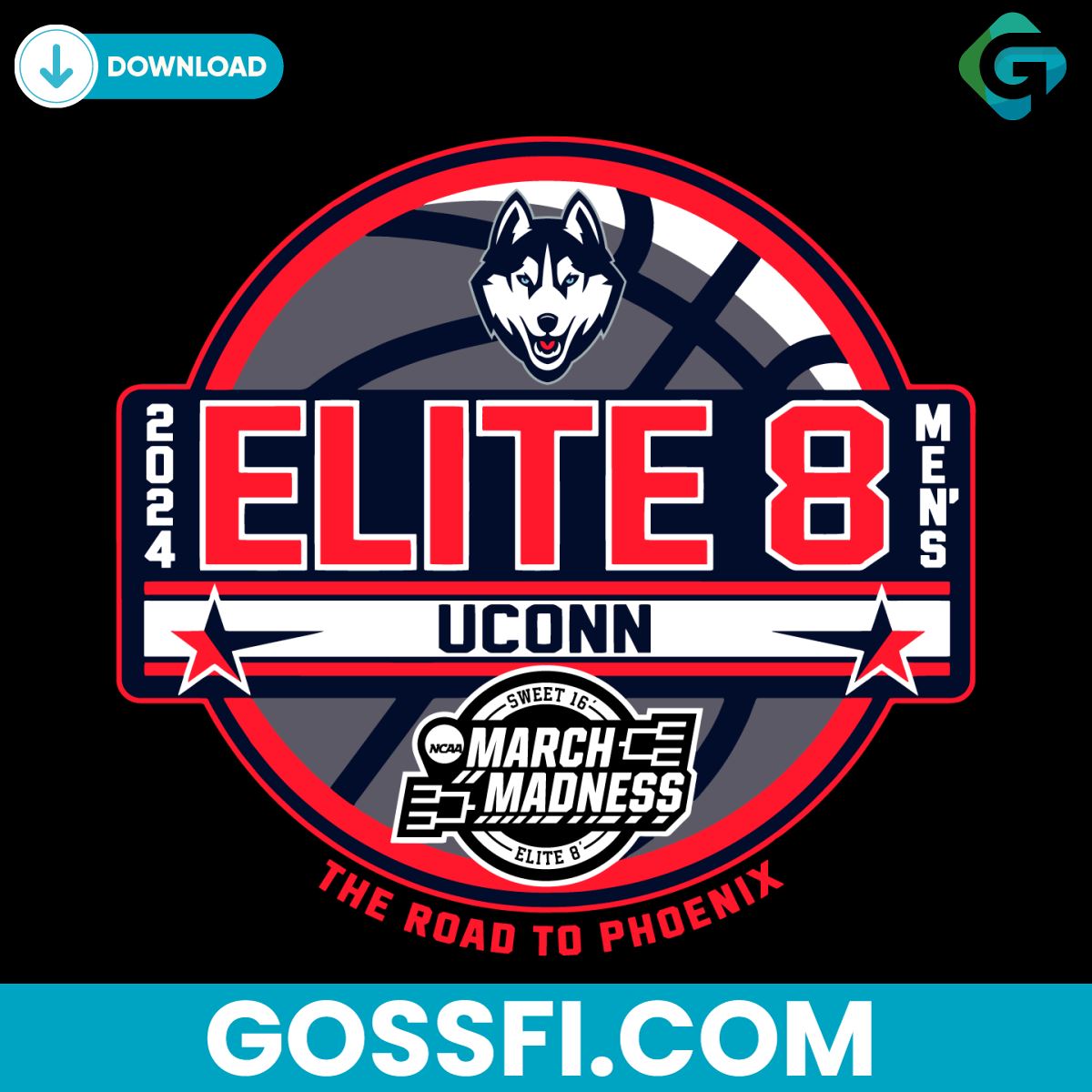 uconn-huskies-mens-basketball-2024-elite-8-svg