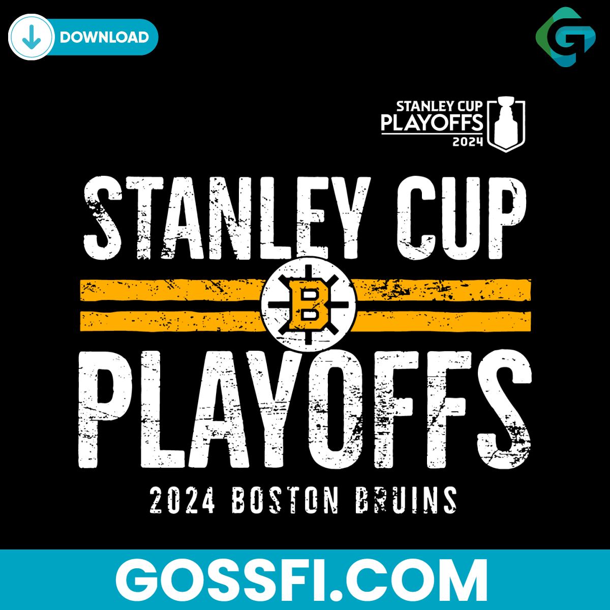 retro-boston-bruins-2024-stanley-cup-playoffs-nhl-svg