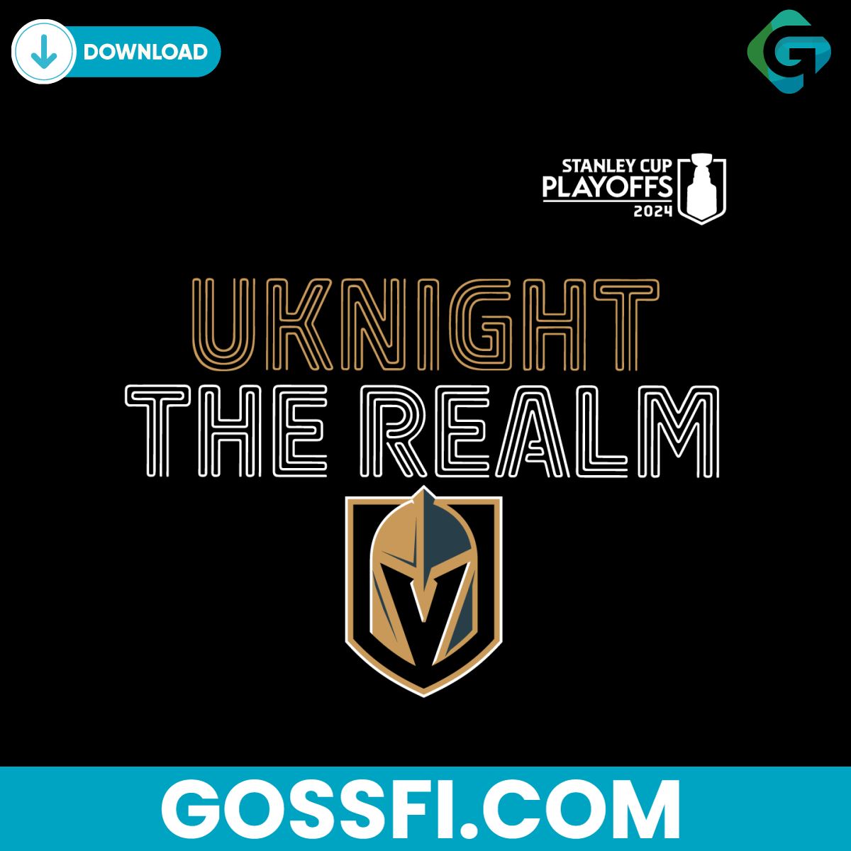 vegas-golden-knights-2024-stanley-cup-playoffs-svg