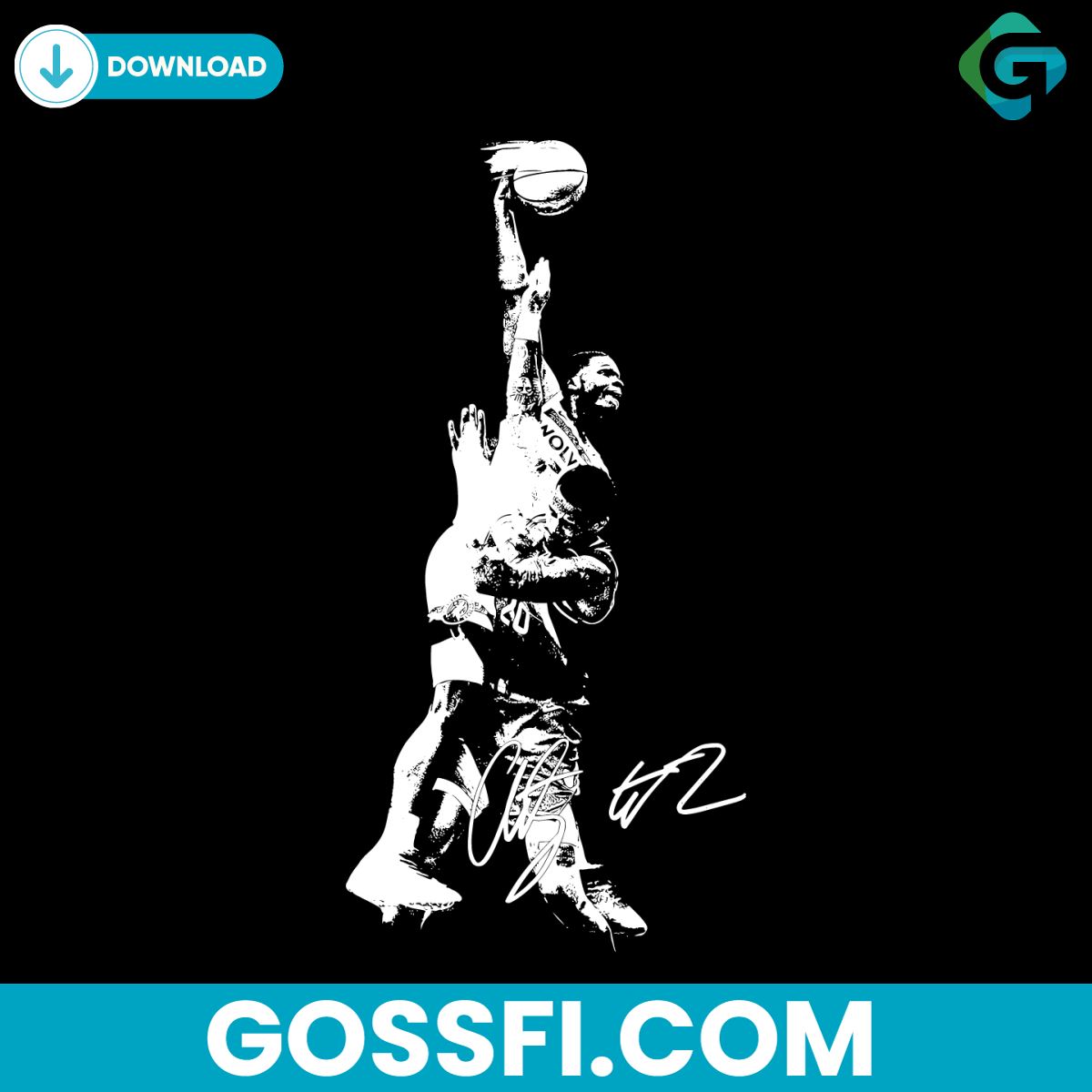 anthony-edwards-dunk-on-john-collins-minnesota-basketball-svg