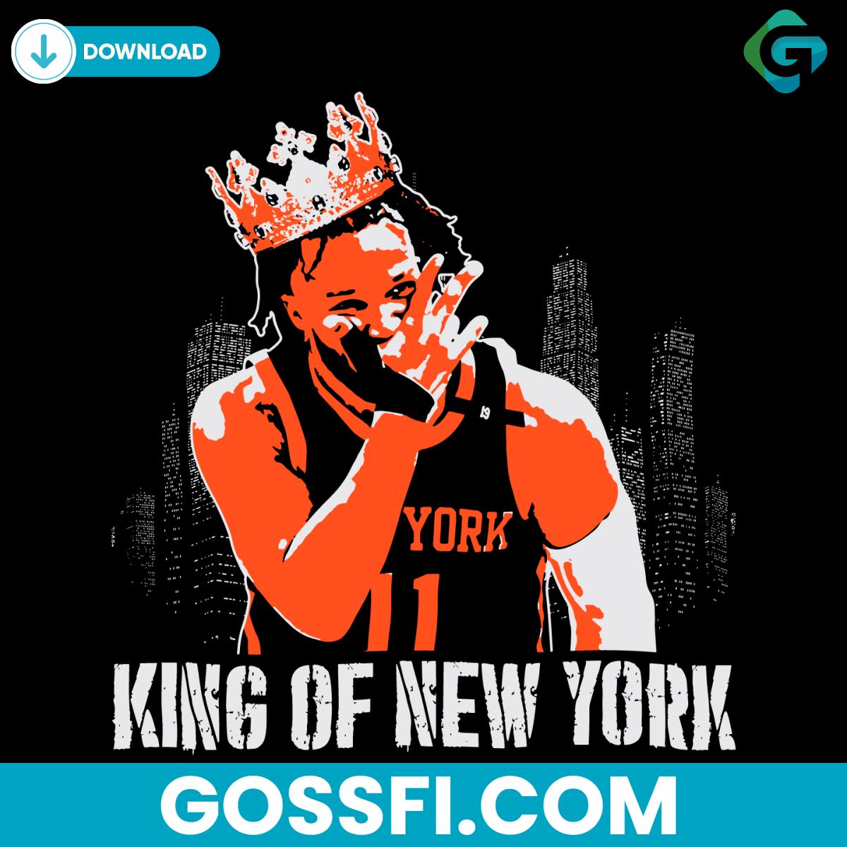 new-york-knicks-jalen-brunson-king-of-new-york-svg