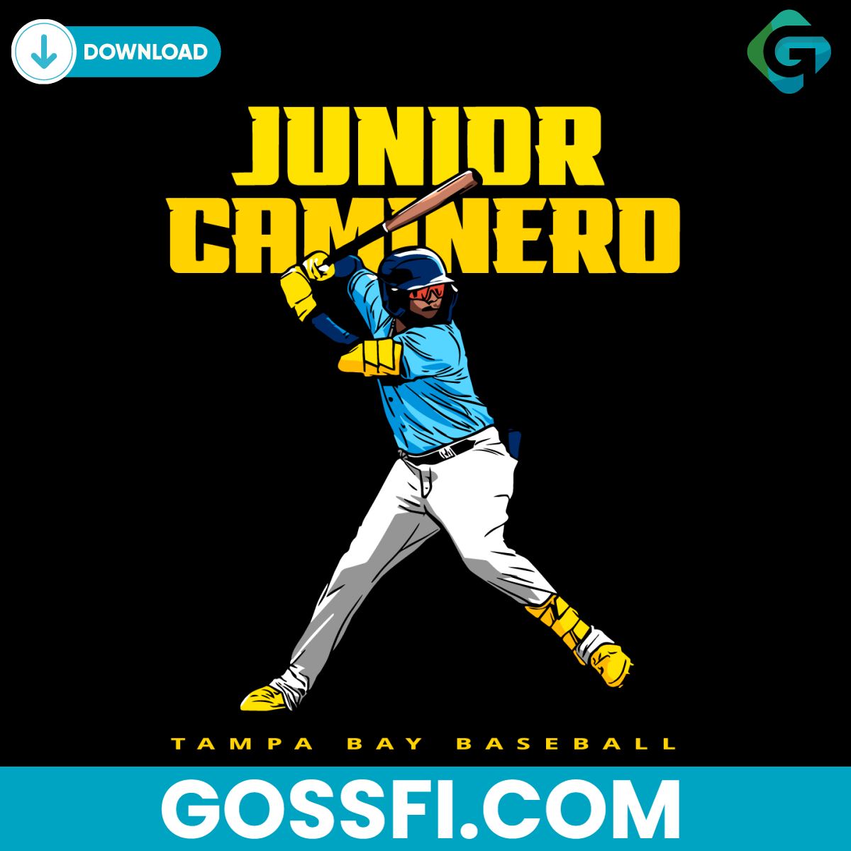 junior-caminero-player-tampa-bay-rays-team-svg