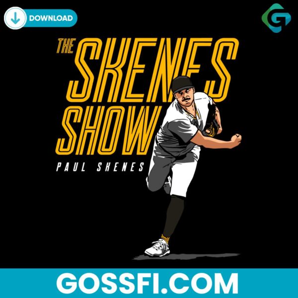 the-skenes-show-paul-skenes-pittsburgh-pirates-svg