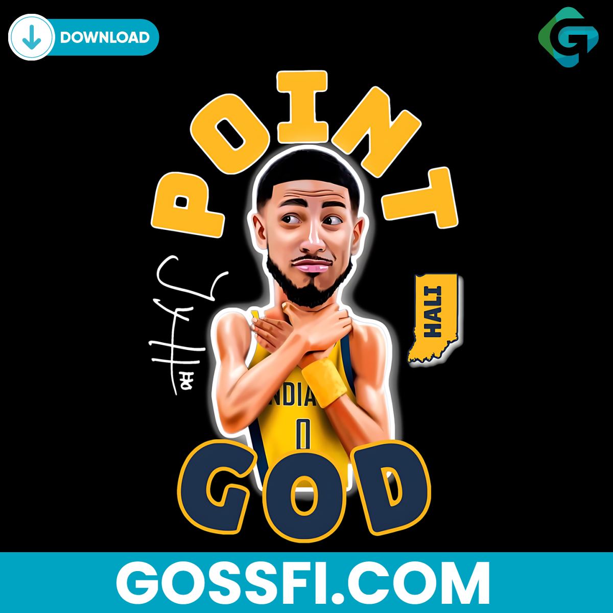 funny-point-god-reggie-miller-pacers-basketball-png