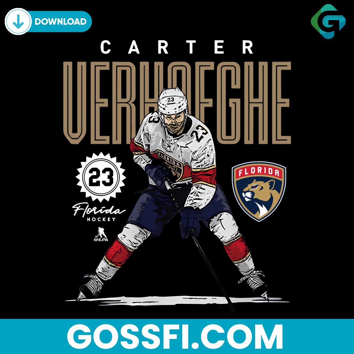 florida-panthers-carter-verhaeghe-card-png-digital-download