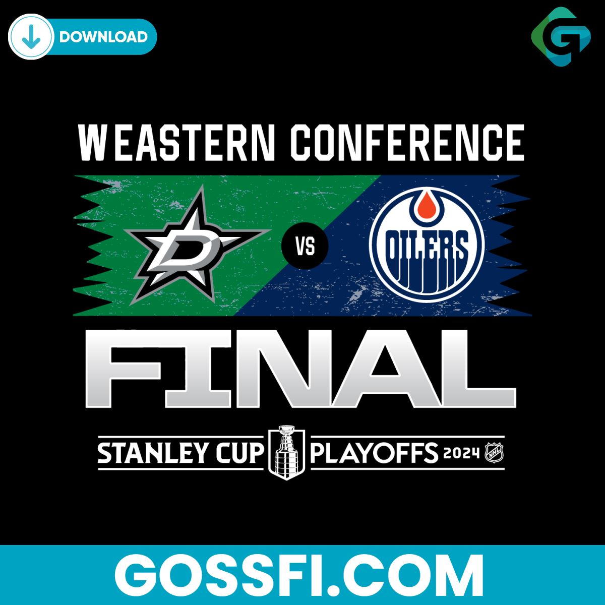 dallas-stars-vs-edmonton-oilers-stanley-cup-playoffs-2024-svg
