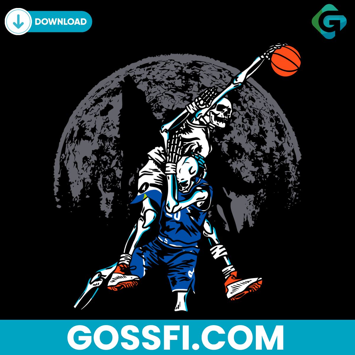 minnesota-timberwolves-skeleton-basketball-svg