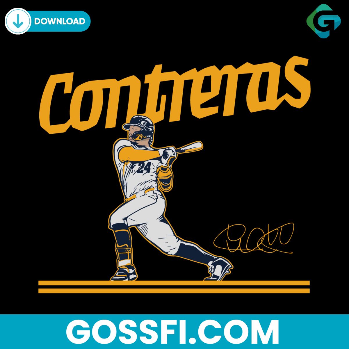 william-jesus-contreras-milwaukee-brewers-mlb-svg