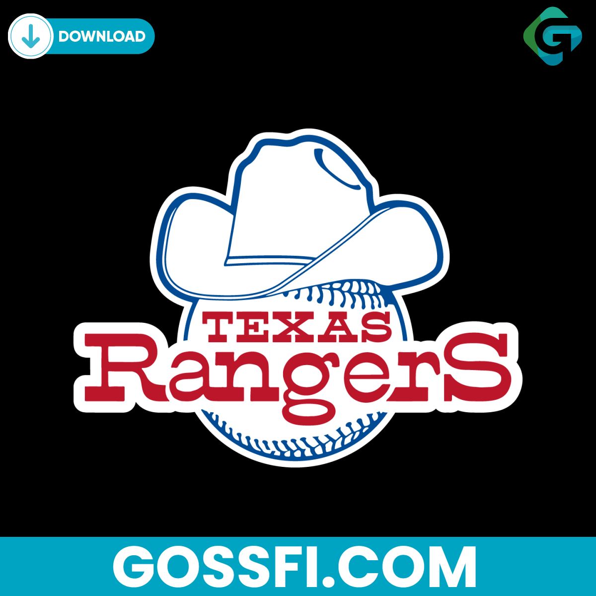 cowboy-texas-rangers-baseball-team-mlb-svg