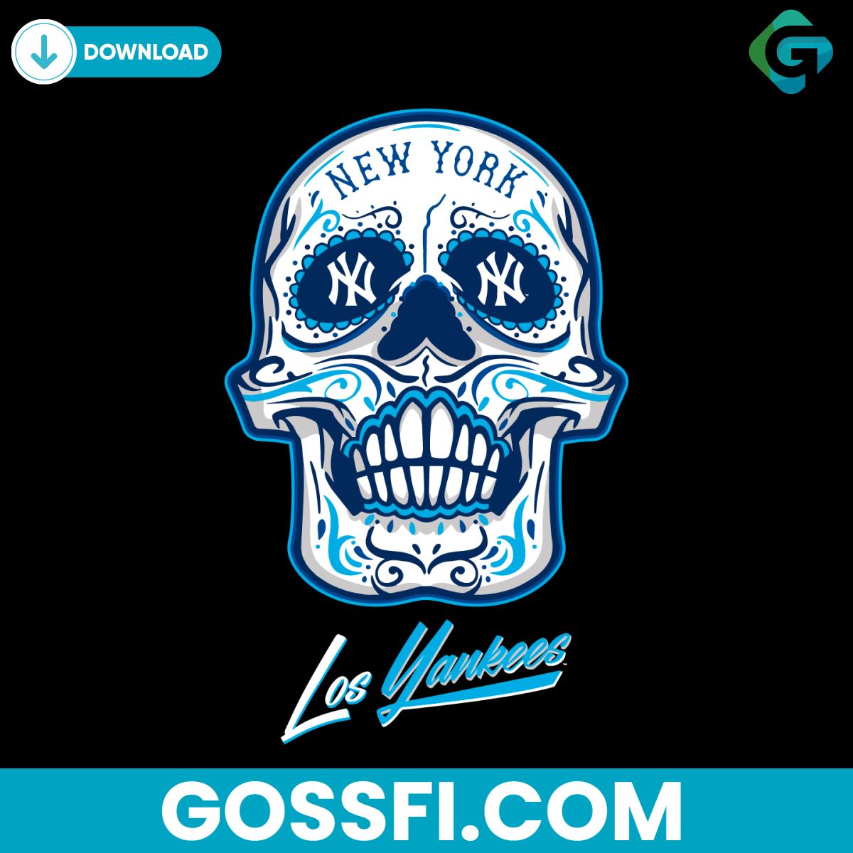 skeleton-new-york-yankees-mlb-team-svg