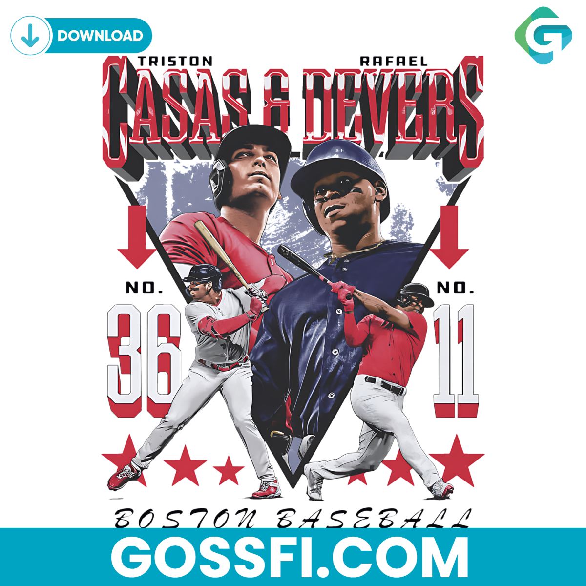 vintage-rafael-devers-triston-casas-boston-red-sox-png