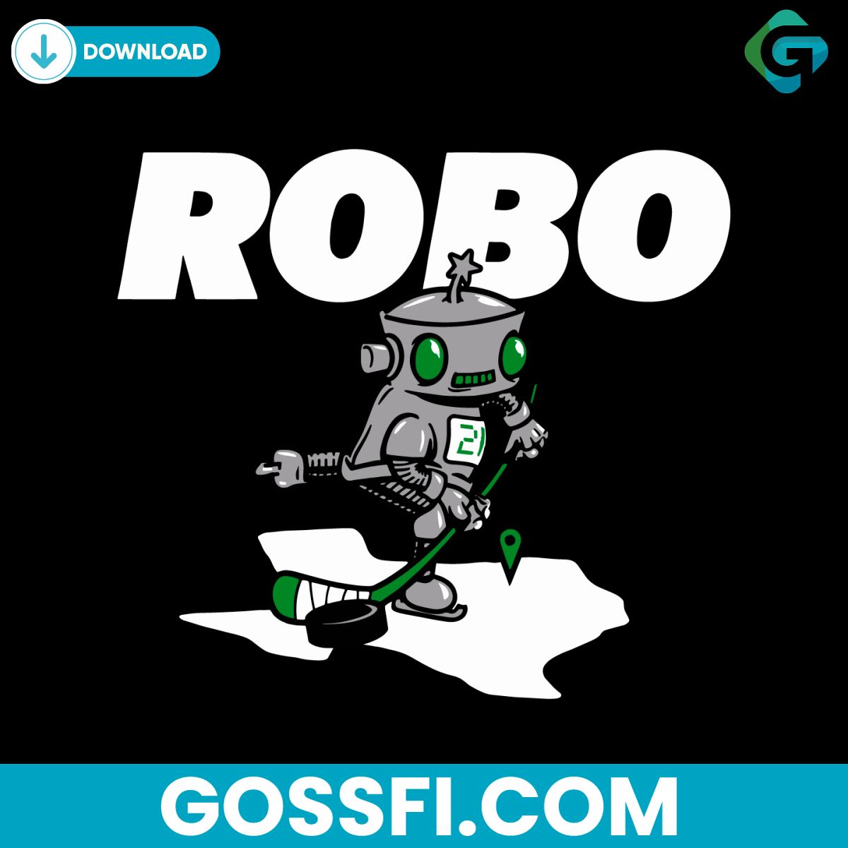 jason-robertson-hockey-robot-dallas-stars-svg