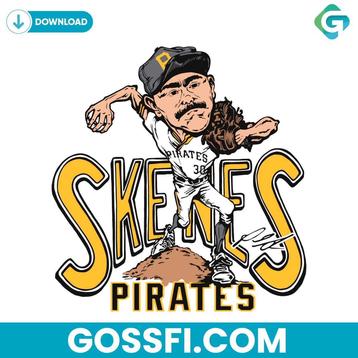 pittsburgh-pirates-paul-skenes-baseball-svg